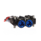 SUPERMOTO TWIN DISCS BRAKE CALIPERS // BLACK